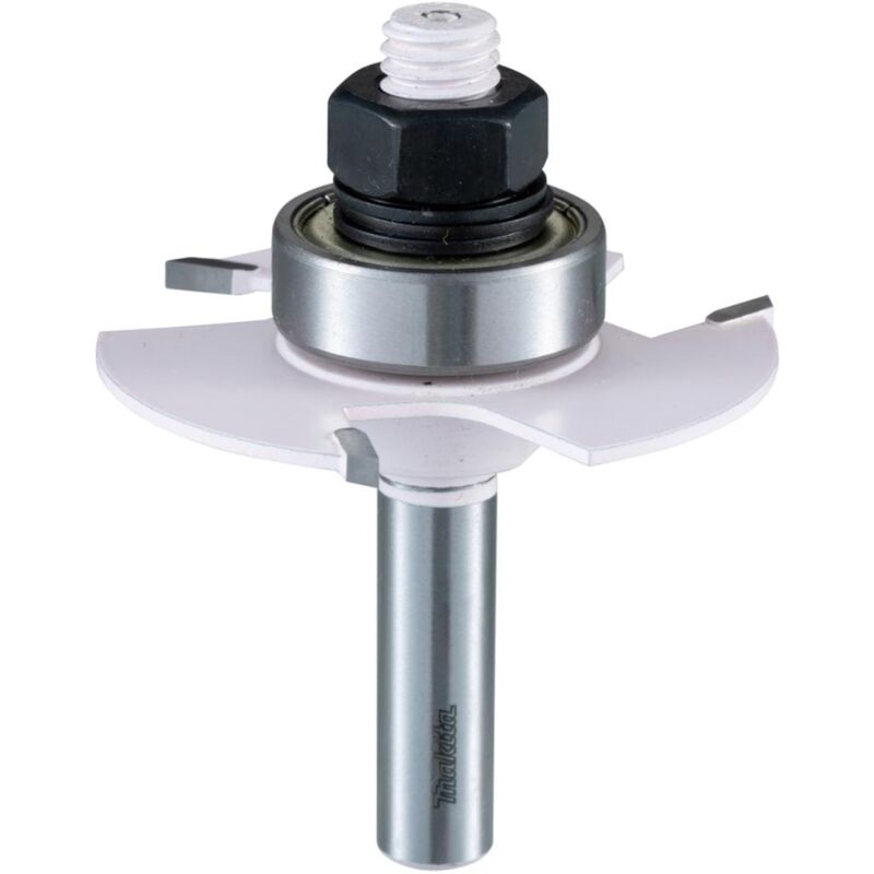 foto del prodotto makita fresa a disco con cuscinetto reggispinta 47,6 mm, altezza 2 mm 47,6 mm gambo 8 mm altezza 2 mm