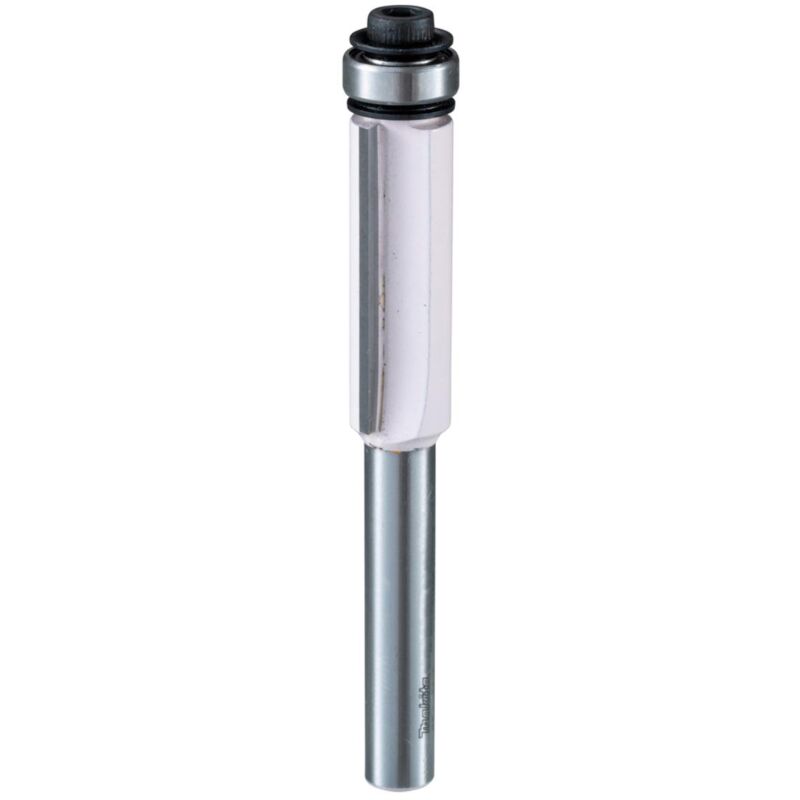 foto del prodotto makita fresa a filo con cuscinetto reggispinta sulla faccia 9,5 mm 9,5 mm gambo 8 mm lunghezza totale 67 mm