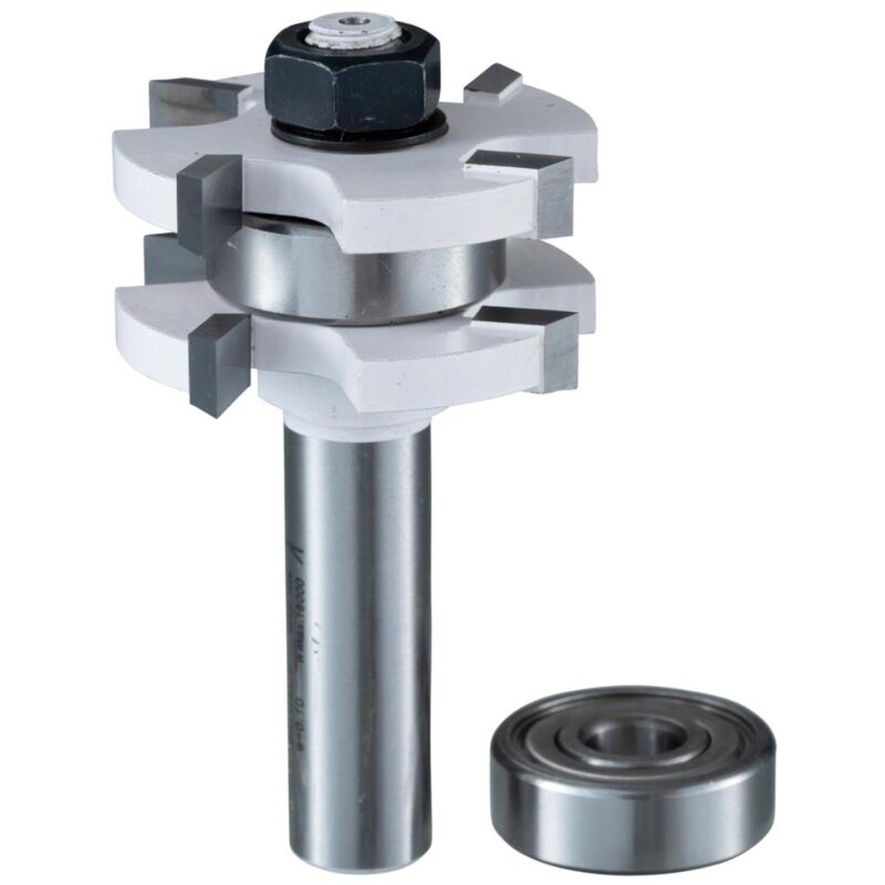 foto del prodotto makita fresa a maschio e femmina con cuscinetto reggispinta 41 mm 41 mm gambo 12 mm altezza 19 mm