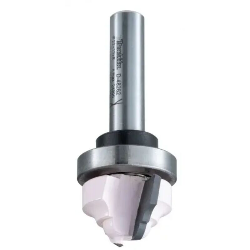 foto del prodotto makita fresa ad ogiva classica con gambo 8 mm 25,4x12,7x8 mm