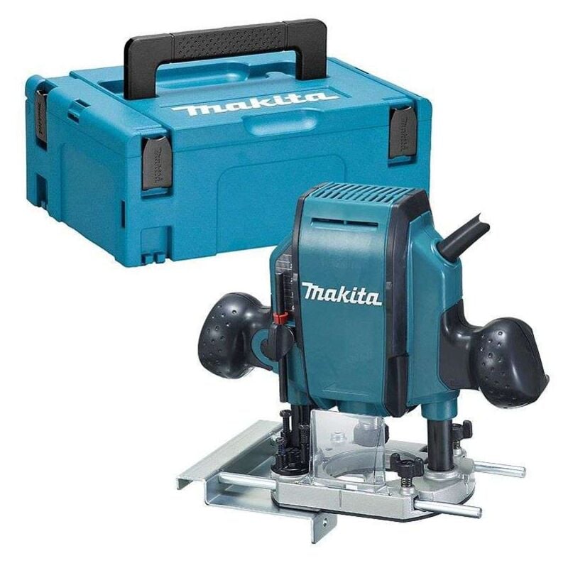 foto del prodotto makita fresatrice 900w 8mm valigetta mak pac rp0900xj