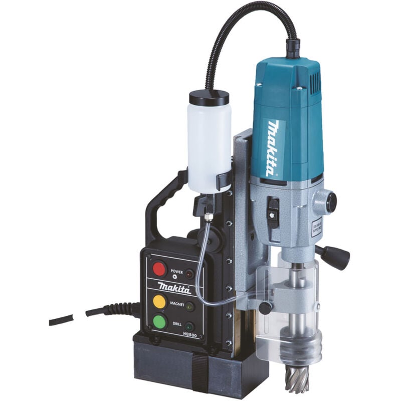 foto del prodotto makita hb500 trapano a colonna base magnetica 1150w