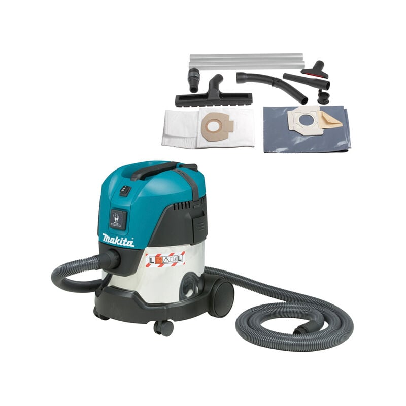 foto del prodotto makita hoover 15l 1000w 210 mbar vc2012l