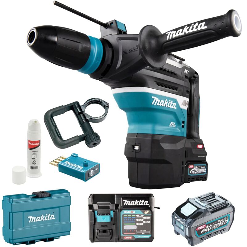foto del prodotto makita hr005gt202 martello demolitore rotativo xgt a batteria 40v