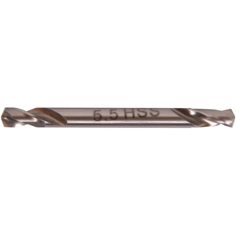 foto del prodotto makita hss g punta doppia 5,5 x 66 mm, 10 pz. hss g 10 pezzi 5,5 mm x 66 mm