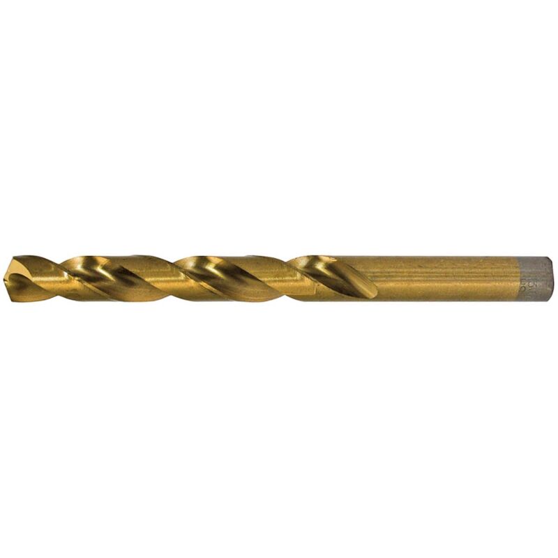 foto del prodotto makita hss g tin punta da trapano, 2,5 x 57 mm, 10 pz. hss g tin titanio 10 pz. 2,5 x 57 mm