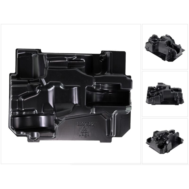 foto del prodotto makita inserto makpac system 839758 2 per dlx 3099, dga 513, dhp 484