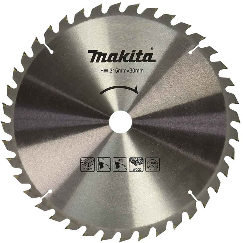 foto del prodotto makita jm27170005 lama 315x30mm 40p per legno