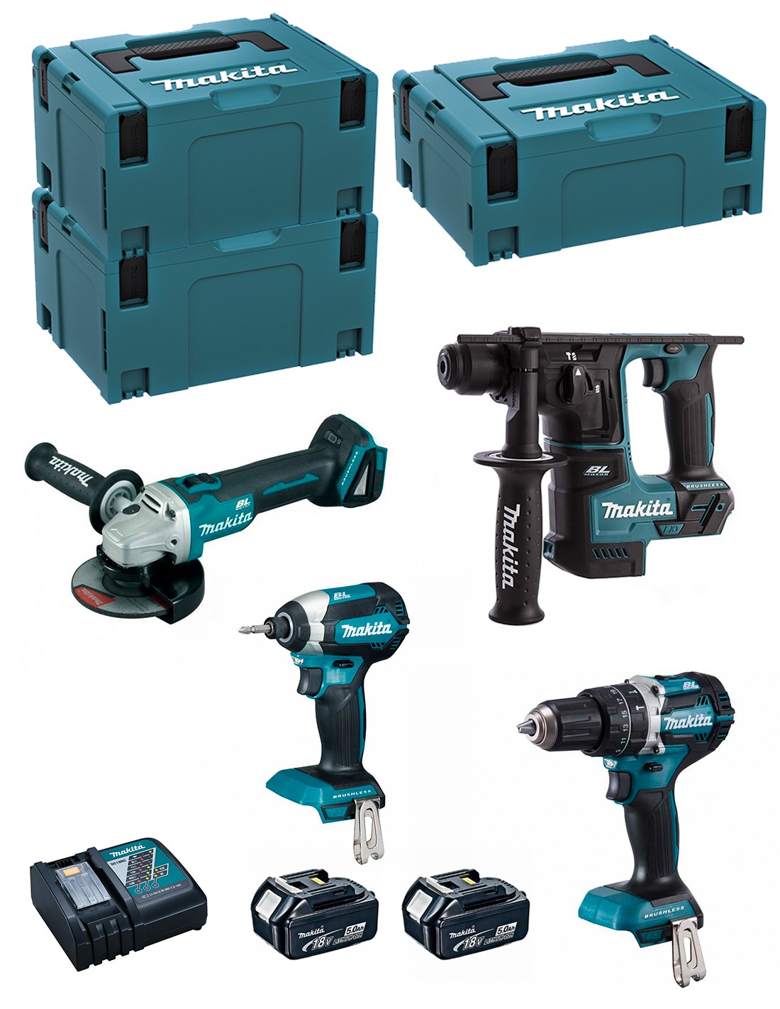 foto del prodotto makita kit mk405rtj dhr171 dhp484 dtd153 .. 8435587921288