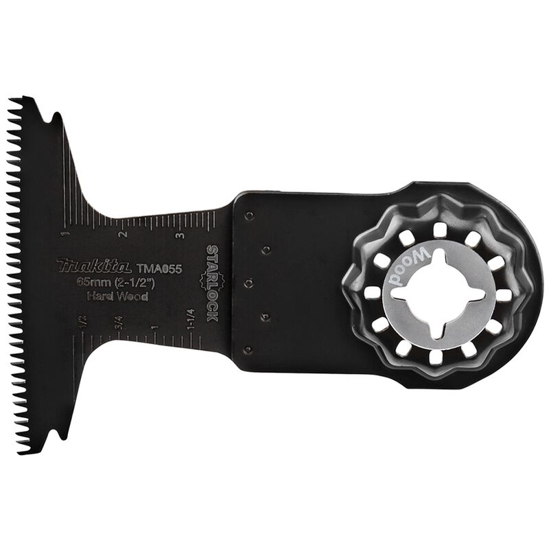 foto del prodotto makita lama bimetallica per legno duro taglio dal pieno 65x40mm b 64892