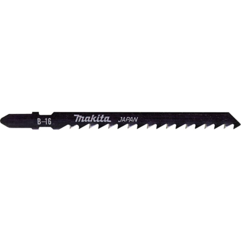 foto del prodotto makita lama per seghetto alternativo per legno tagli veloci b 16 75 mm 6 hcs 100 pz.