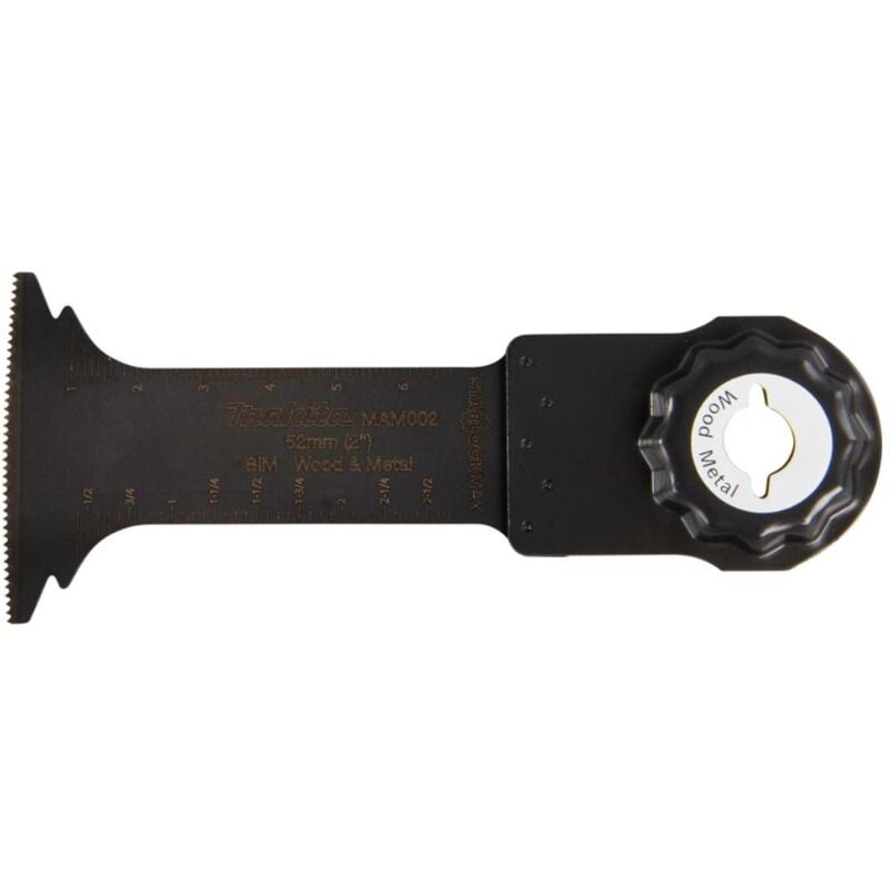 foto del prodotto makita lama per taglio a tuffo, 32 mm starlock plus 18 tpi hcs map003 legno