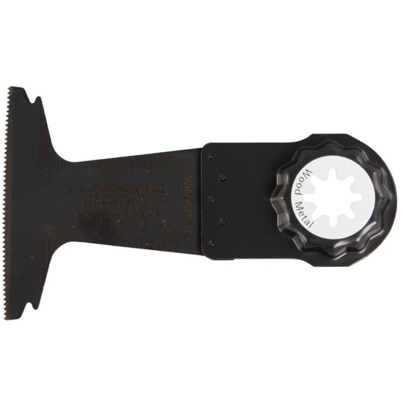foto del prodotto makita lama per taglio a tuffo, 65 mm starlock plus 20 tpi bim map002 legno metallo