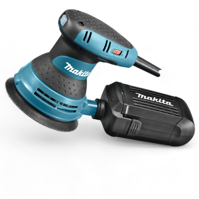 foto del prodotto makita levigatrice orbitale diametro 125 mm 300w con velocit variabile bo5031k 300 watt
