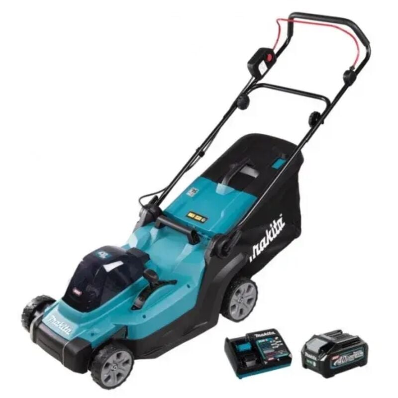 foto del prodotto makita lm004gm103 tagliaerba xgt a batteria 40 v a spinta 43 cm