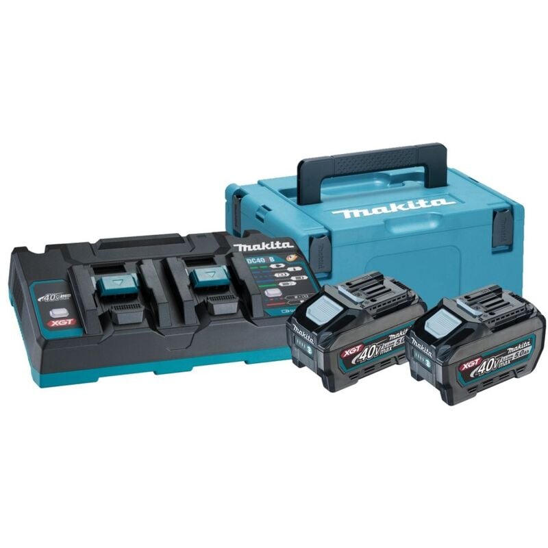 foto del prodotto makita maki kit alimentatore li 40v max. 5ah 191u13 9