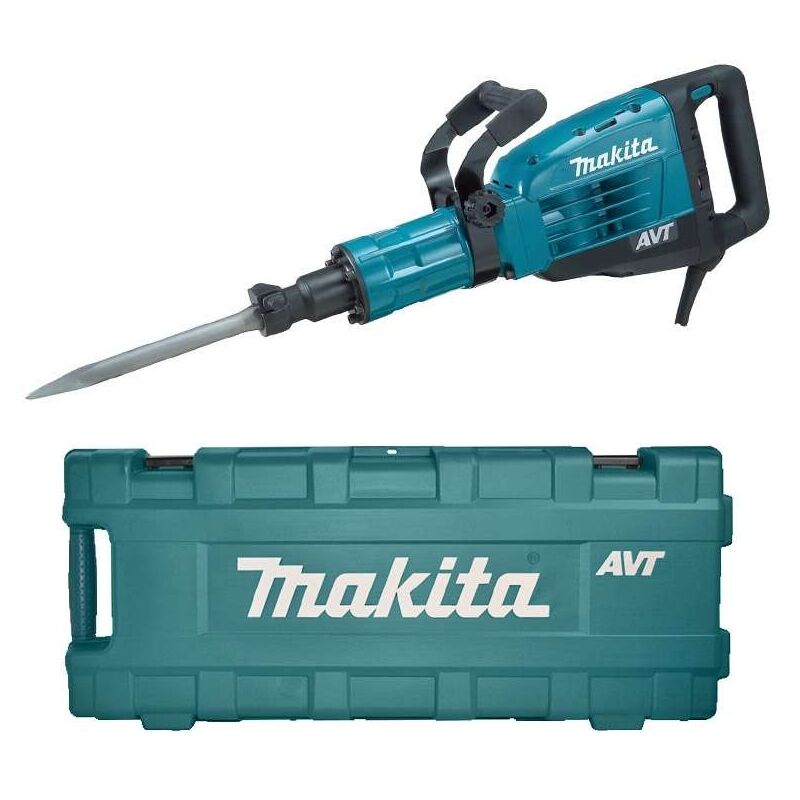 foto del prodotto makita martello pneumatico esagonale 28,6 mm 1510 w scatola hm1317cb