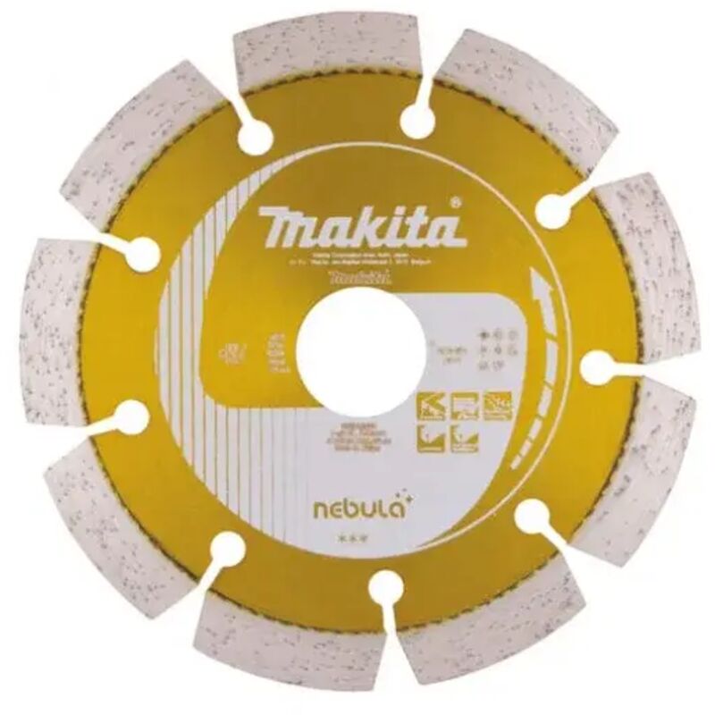 foto del prodotto makita nebula disco diamantato per tagli rapidi 180x22,23 mm