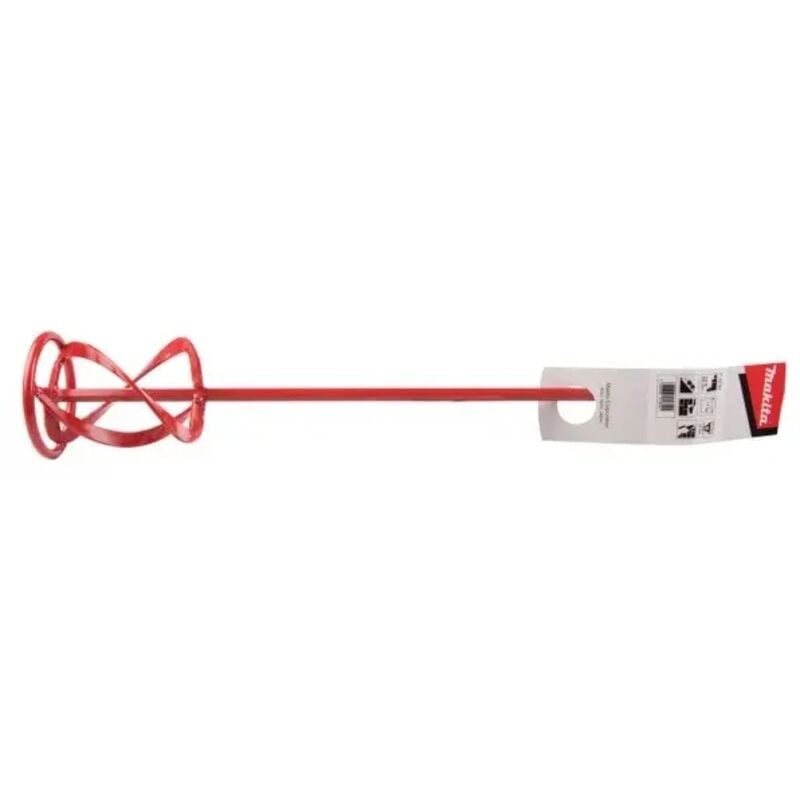 foto del prodotto makita p 02353 frusta miscelatore attacco esagonale 100x590 mm per intonaco