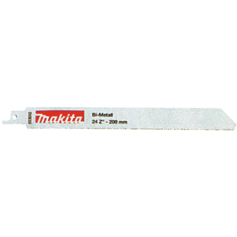 foto del prodotto makita p 04949 lama sega diritta 200x0,9mm 24tpi bim metallo 5pz