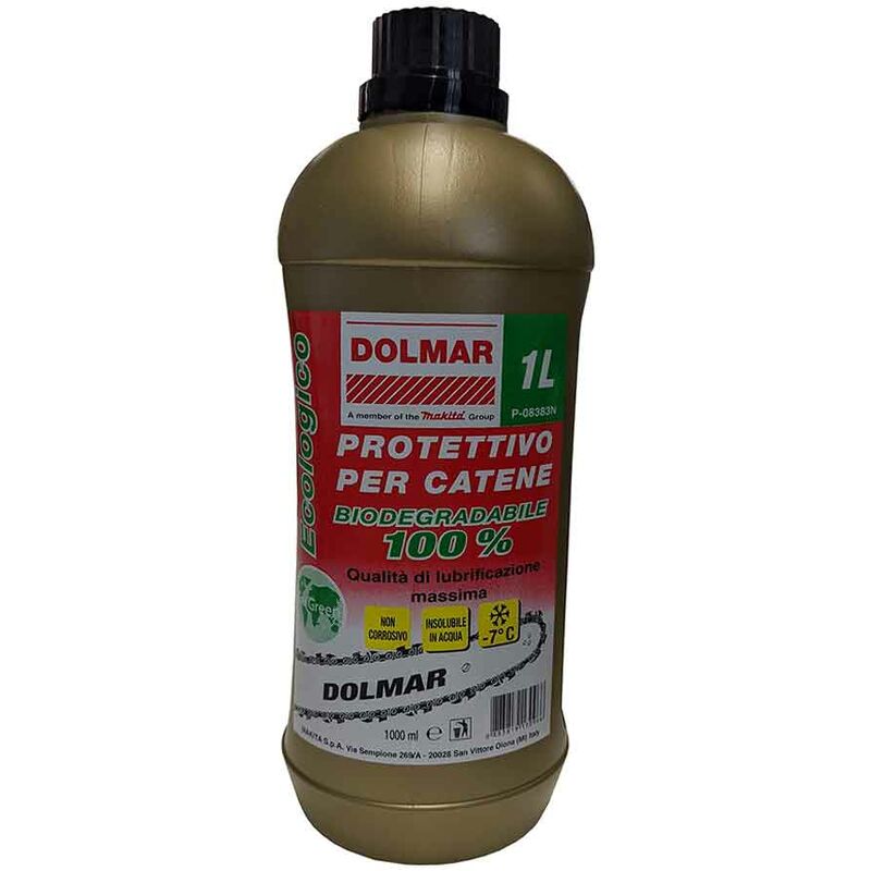 foto del prodotto makita p 08383n olio protettivo per catena biodegradabile 1l