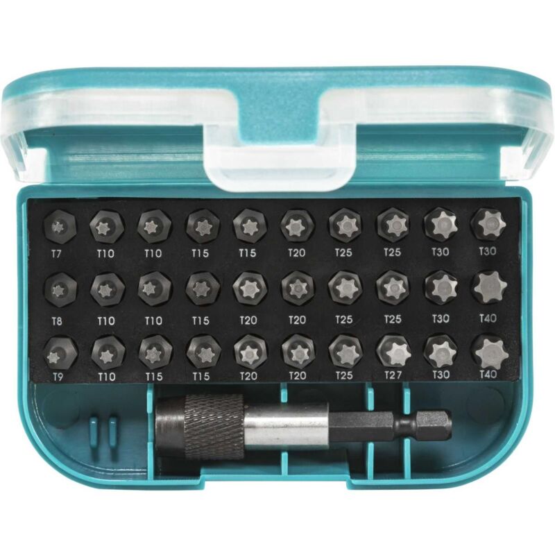 foto del prodotto makita p 73352 set di punte a t 31 pz.