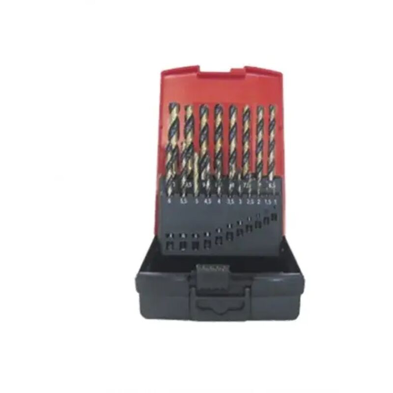 foto del prodotto makita p 73710 set punte hss cobalto 5 per metallo 19 pz.