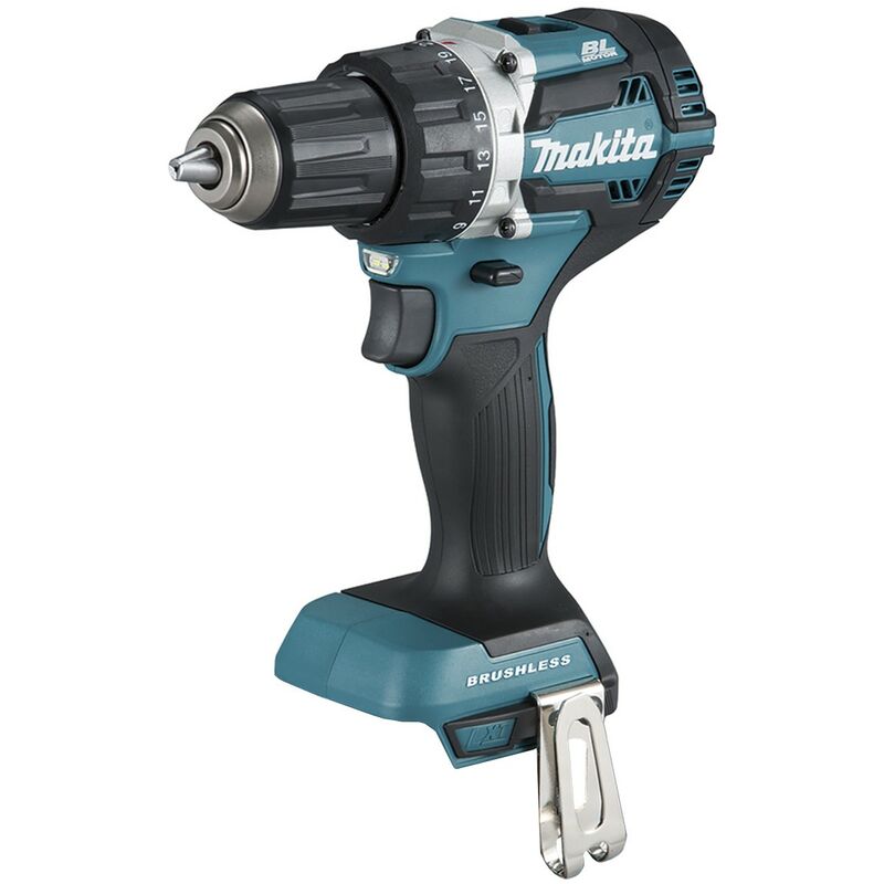foto del prodotto makita perceuse visseuse brushless 18v machie nue coffret makpac ddf484zj
