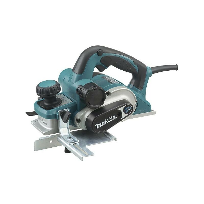 foto del prodotto makita pialla 82 mm e scatola mak pac da 1050 w kp0810cj