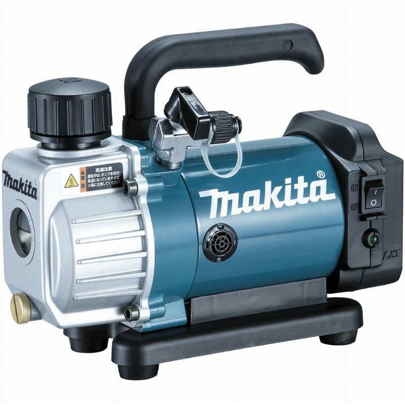 foto del prodotto makita pompa per vuoto 18 v li ion 5 ah 50 l min 20 pa 150 micron batteria, caricatore dvp180rt