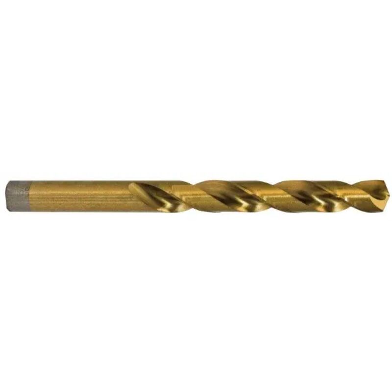 foto del prodotto makita punta elicoidale cilindrica hss titanio din 338 per metallo 10 pz. 6,50x101 mm