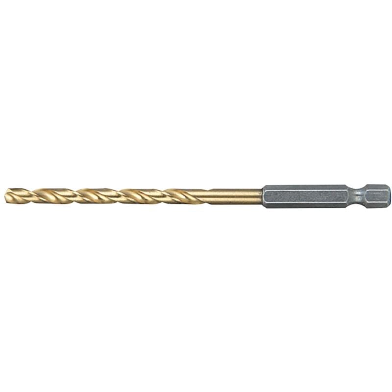 foto del prodotto makita punta hss tin, 5,0 x 106 mm hss tin titanio 1 4 5,0 x 106 mm