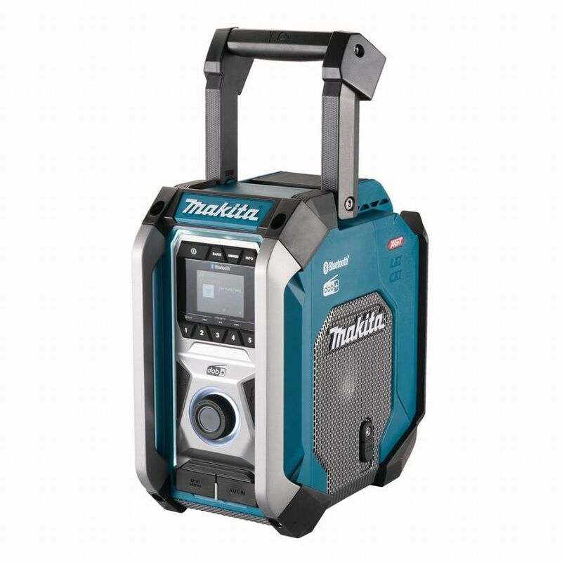 foto del prodotto makita radio da cantiere cxt lxt xgt 40v max senza batteria o caricatore mr007g