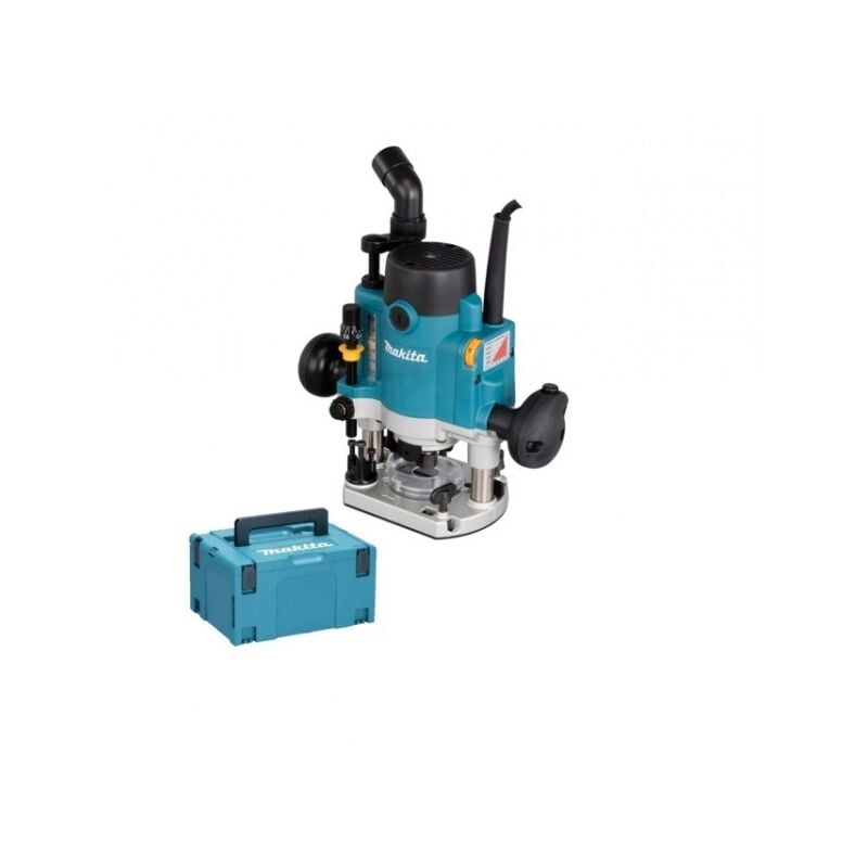 foto del prodotto makita rp1111cj fresatrice verticale 1100 w 8mm