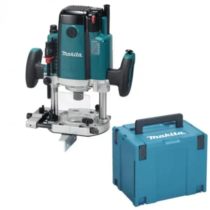 foto del prodotto makita rp2303fc08 fresatrice verticale 2100 w