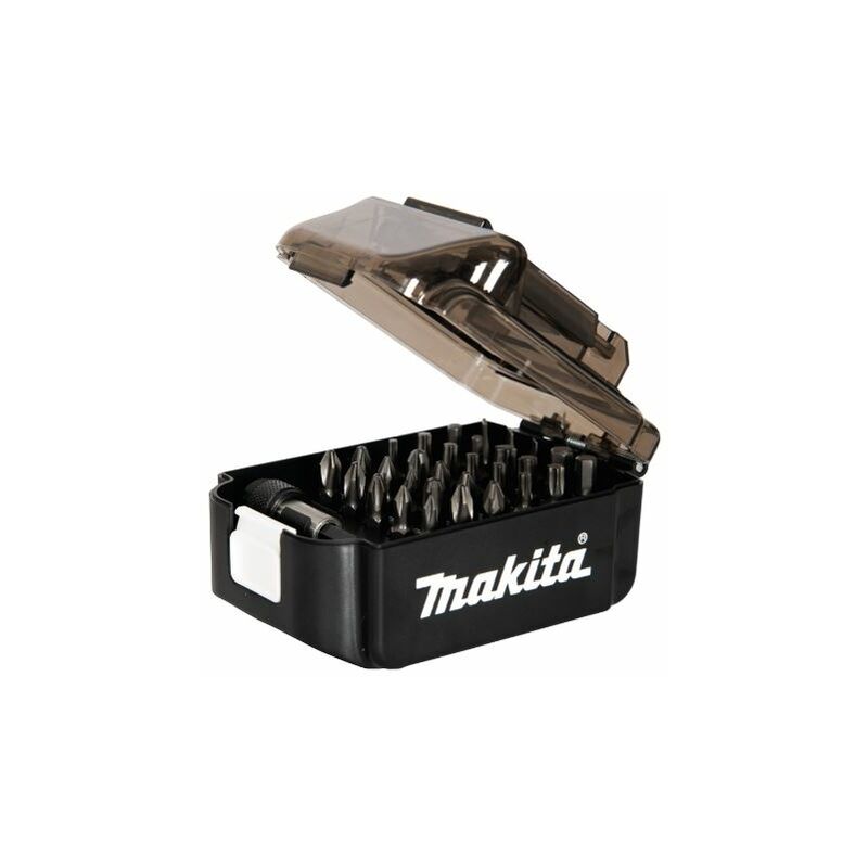 foto del prodotto makita scatola per batteria con 30 bit portabit e 00016
