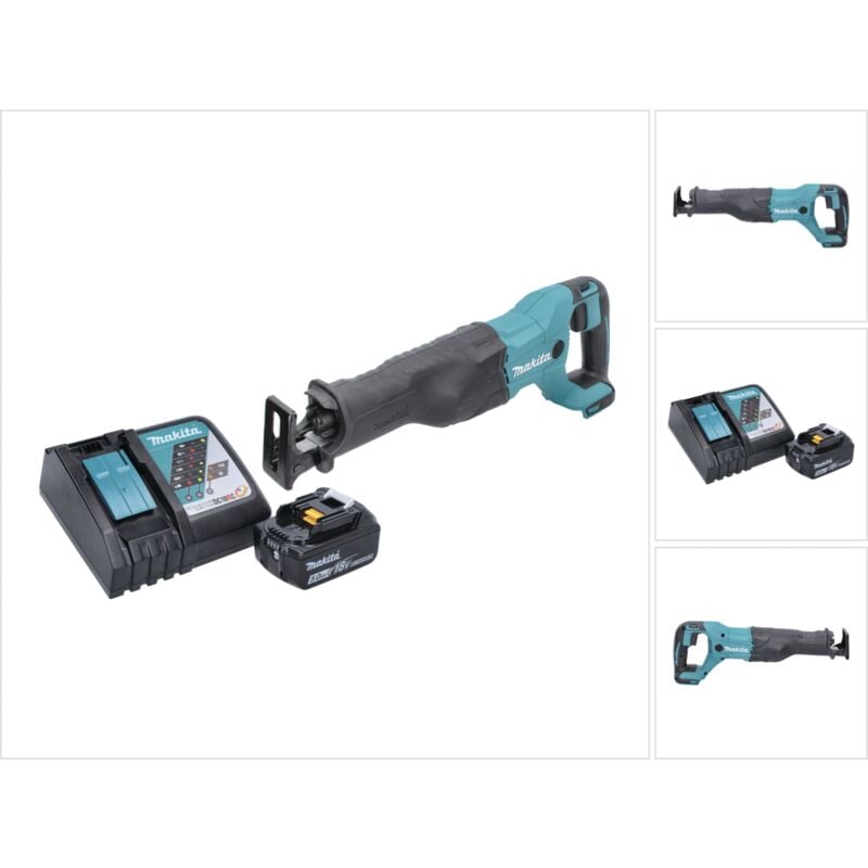 foto del prodotto makita sega a nastro a batteria djr 186 rt1 18 v 1x batteria 5,0 ah caricabatterie