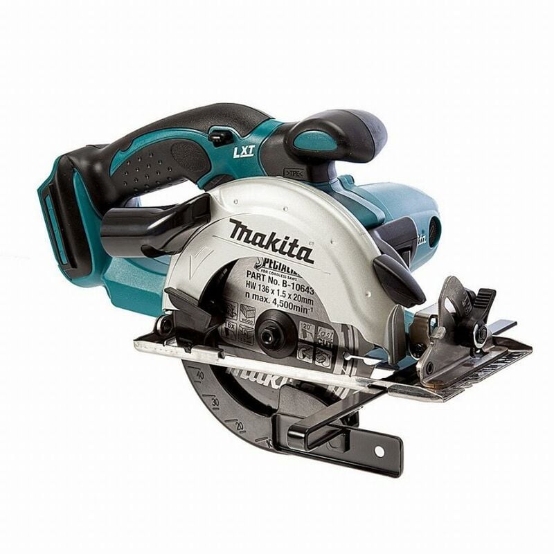 foto del prodotto makita sega circolare 18v li ion 136mm senza batteria e caricabatterie dss501z