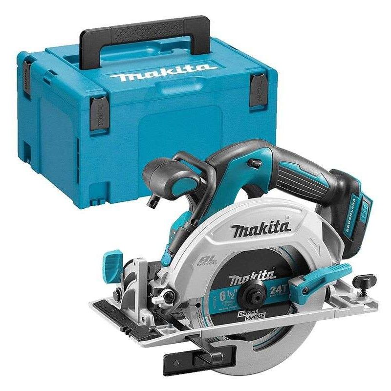 foto del prodotto makita sega circolare dhs680zj con valigetta makpac senza batterie e caricabatterie