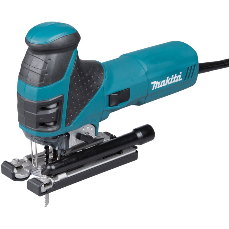 foto del prodotto makita seghetto alternativo 720w con 6 lame in valigetta makpac 4351fctj