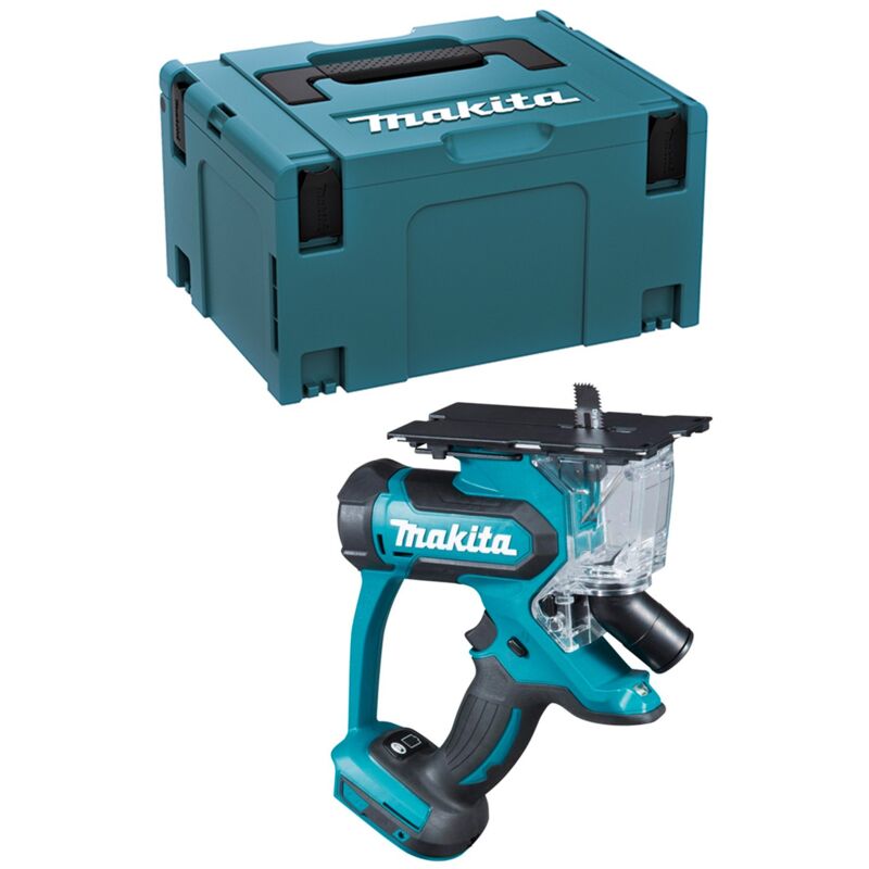 foto del prodotto makita seghetto per cartongesso dsd180zj solo corpo makpac 3 