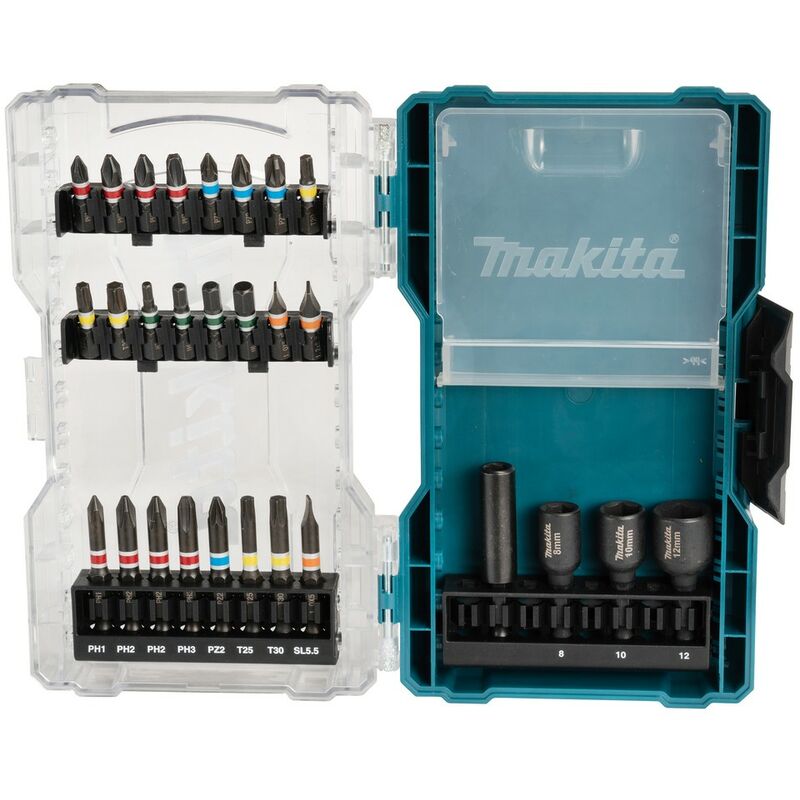 foto del prodotto makita set di 28 accessori per l avvitamento e 07048