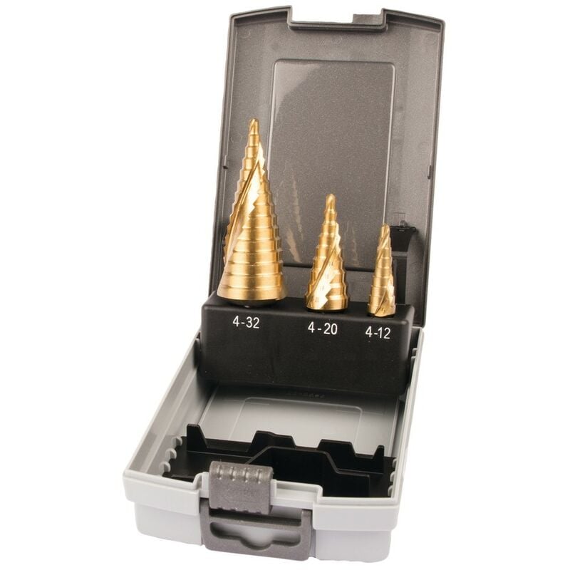 foto del prodotto makita set di 3 frese a gradini d 41872