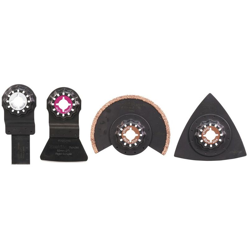foto del prodotto makita set di 4 accessori starlock per piastrelle b 67496