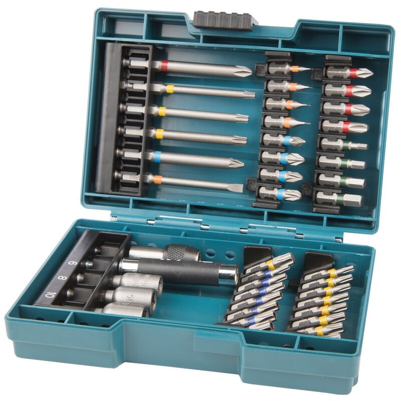 foto del prodotto makita set di 43 accessori per l avvitamento b 55697