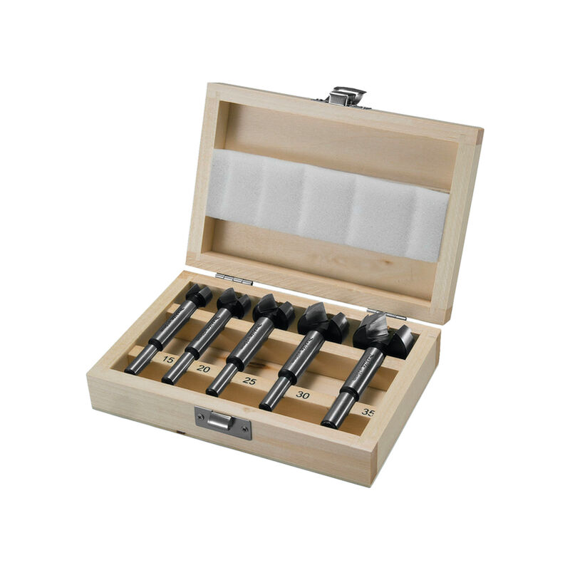 foto del prodotto makita set di 5 punte per legno forstner d 47363