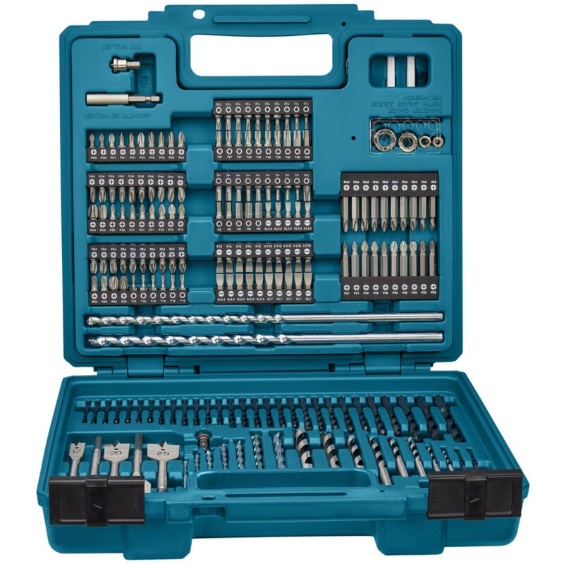 foto del prodotto makita set di punte e 11689, 256 pezzi.