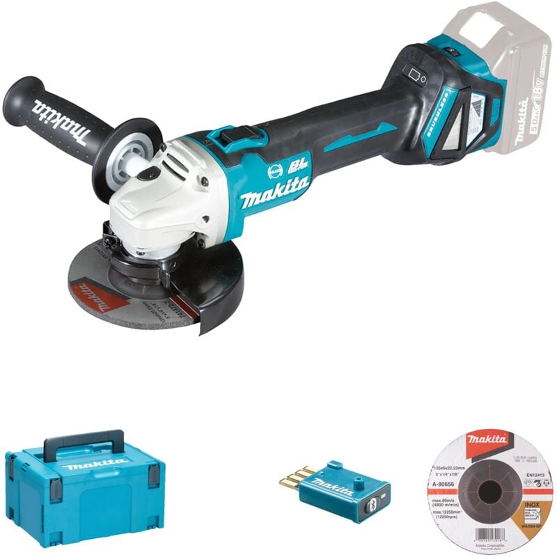 foto del prodotto makita smerigliatrice dga514zju 18v