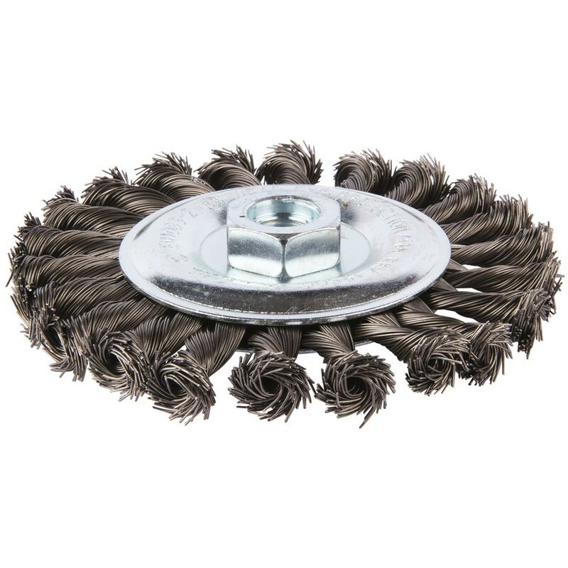 foto del prodotto makita spazzola a disco in acciaio m14 125mm d 29577