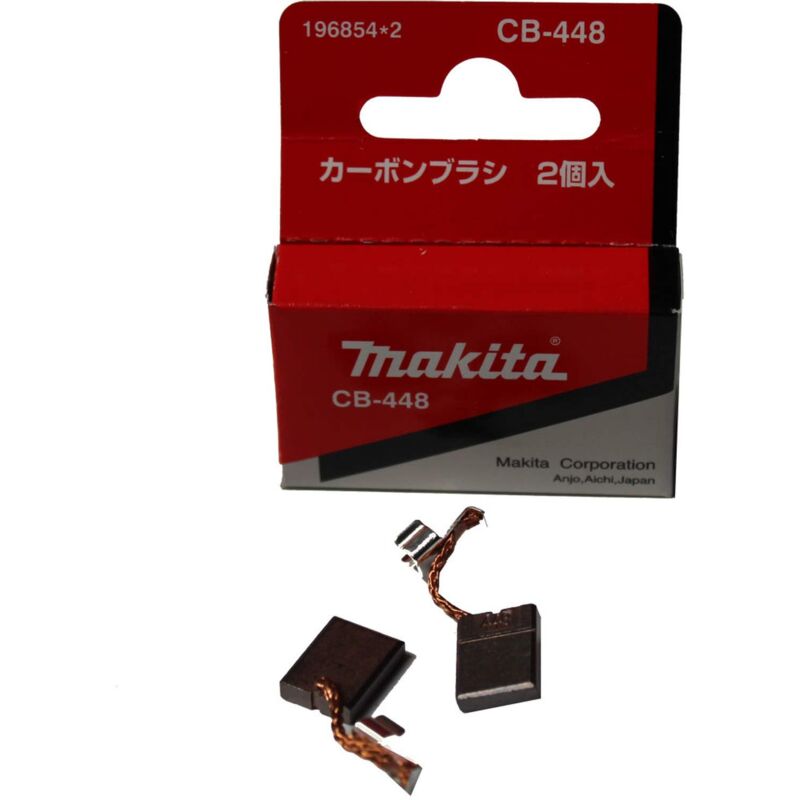 foto del prodotto makita spazzole di carbone cb458 cb440 no.196854 2 13,3 x 9,9 x 3 mm